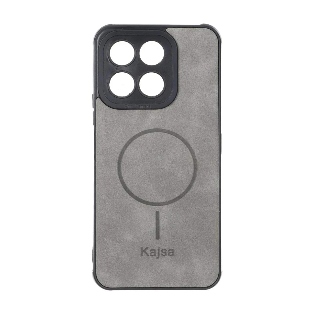 قاب جیر Kajsa طرح مگ سیف MNC مدل Honor X5b / X5b Plus - طوسی